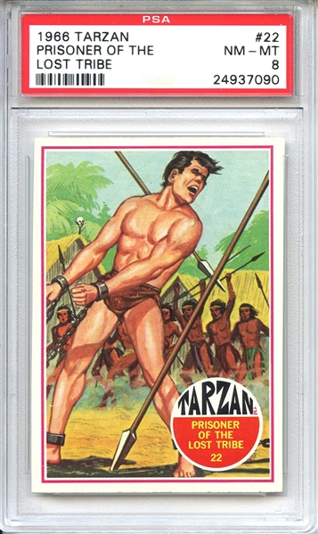 1966 Tarzan 22 Prisoner of the Lost Tribe PSA NM-MT 8