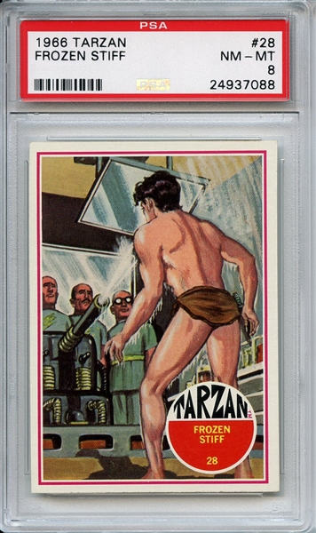 1966 Tarzan 28 Frozen Stiff PSA NM-MT 8