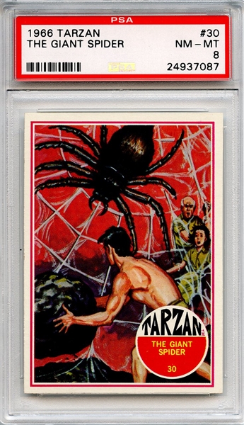 1966 Tarzan 30 The Giant Spider PSA NM-MT 8