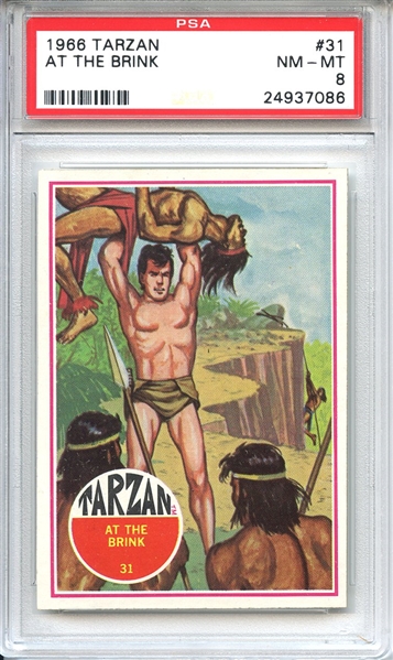 1966 Tarzan 31 At the Brink PSA NM-MT 8