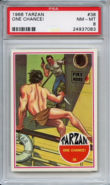 1966 Tarzan 38 One Chance! PSA NM-MT 8