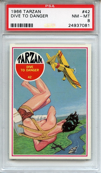 1966 Tarzan 42 Dive to Danger PSA NM-MT 8