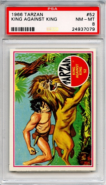 1966 Tarzan 52 King Against King PSA NM-MT 8
