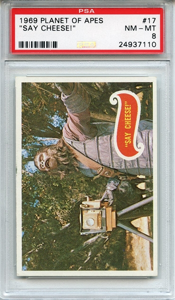 1969 Planet of the Apes 17 Say Cheese! PSA NM-MT 8