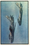 1954 Bowman Power for Peace 34 FJ Furies in Flight EX #D369828