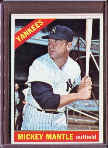 1966 Topps 50 Mickey Mantle DP VG-EX #D125490