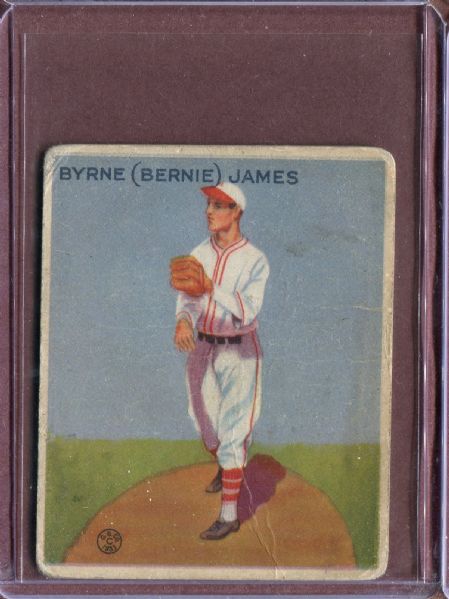 1933 Goudey 208 Bernie James RC POOR #D174308