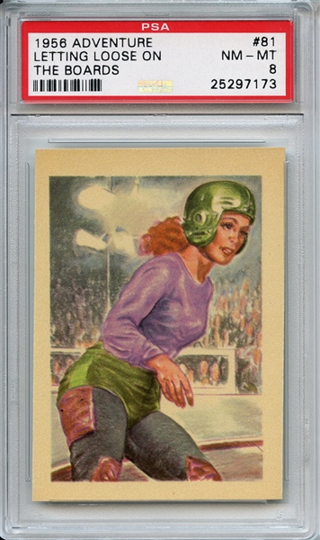 1956 Adventure 81 Letting Loose on the Boards PSA NM-MT 8