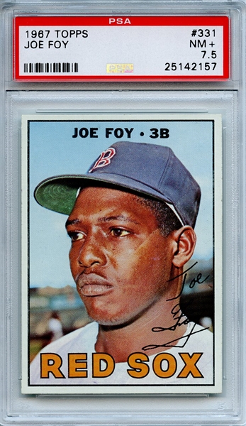 1967 Topps 331 Joe Foy PSA NM+ 7.5