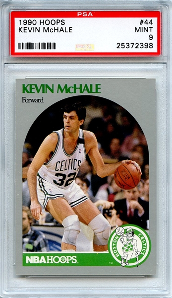 1990 Hoops 44 Kevin McHale PSA MINT 9