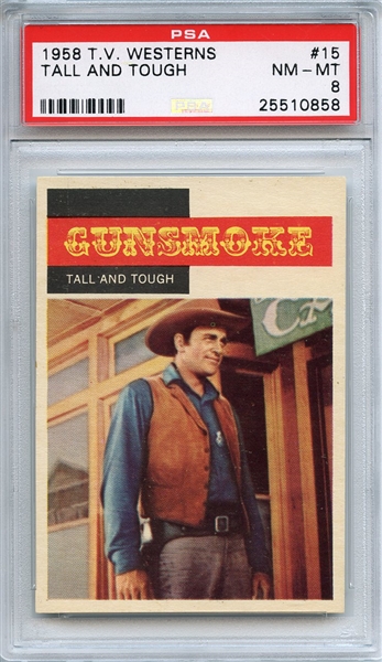 1958 TV Westerns 15 Tall and Tough PSA NM-MT 8