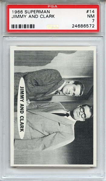1966 Superman 14 Jimmy and Clark PSA NM 7