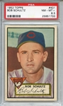 1952 Topps 401 Bob Schultz PSA NM-MT+ 8.5