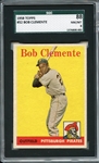 1958 Topps 52 Roberto Clemente SGC NM/MT 88 / 8
