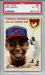 1954 Topps 94 Ernie Banks RC PSA EX-MT 6