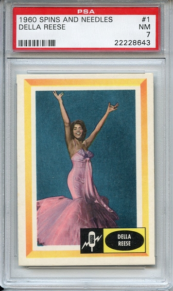 1960 SPINS AND NEEDLES 1 DELLA REESE PSA NM 7
