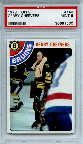 1978 TOPPS 140 GERRY CHEEVERS PSA MINT 9