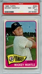 1965 TOPPS 350 MICKEY MANTLE PSA NM-MT+ 8.5