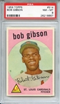 1959 TOPPS 514 BOB GIBSON RC PSA NM-MT 8