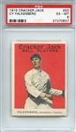 1915 CRACKER JACK 20 CY FALKENBERG PSA EX-MT 6