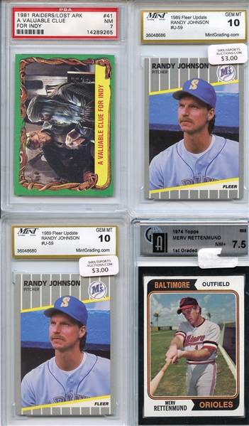 (20) Misc Graded Card Lot # 1