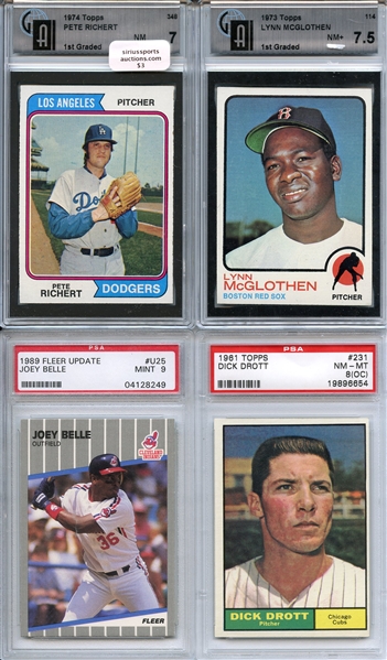 (20) Misc Graded Card Lot # 1