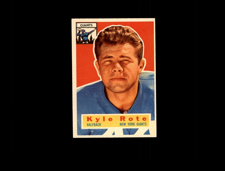 1956 Topps 29 Kyle Rote EX #D686525