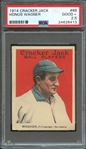 1914 CRACKER JACK 68 HONUS WAGNER PSA GOOD+ 2.5