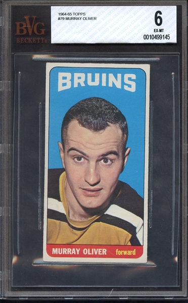 1964 TOPPS 79 MURRAY OLIVER BVG EX-MT 6