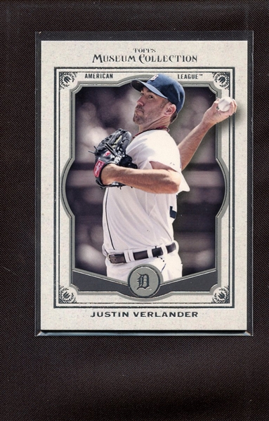 2013 TOPPS MUSEUM COLLECTION 47 JUSTIN VERLANDER
