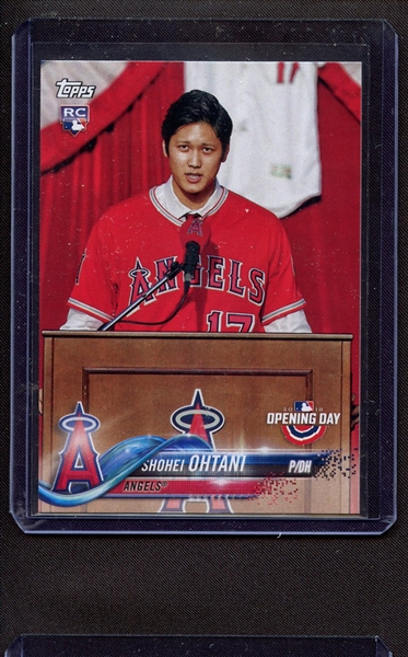 2018 TOPPS OPENING DAY 200 SHOHEI OHTANI RC
