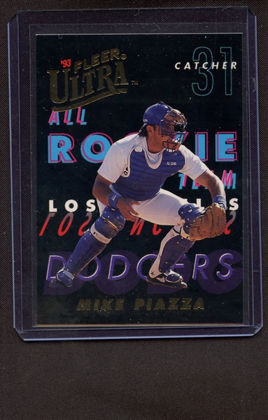 1993 ULTRA ALL ROOKIE TEAM 7 MIKE PIAZZA