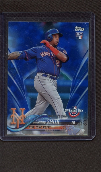 2018 TOPPS OPENING DAY 119 DOMINIC SMITH RC