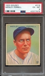 1933 GOUDEY 218 WESLEY FERRELL PSA EX-MT 6