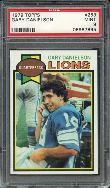 1979 TOPPS 253 GARY DANIELSON PSA MINT 9