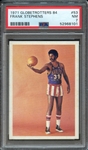 1971 GLOBETROTTERS 84 53 FRANK STEPHENS PSA NM 7