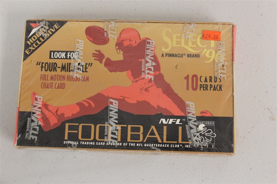 1996 SELECT FOOTBALL SEALED WAX BOX
