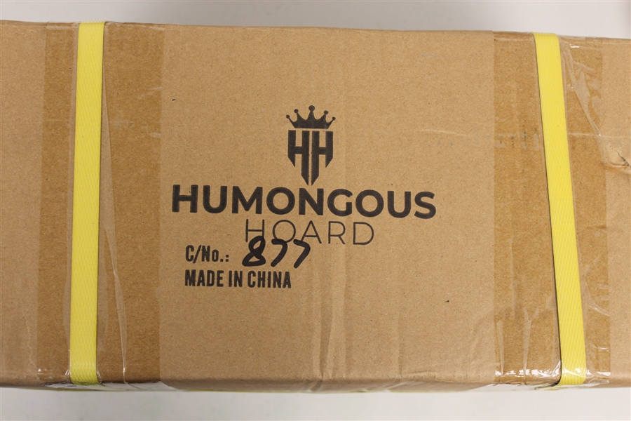 (1000) Humongous Hoard Semi Rigid Size 5 Tickets Oversize 3 1/2 x 8 Case