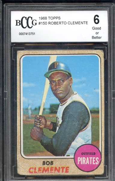 1968 TPPS 150 ROBERTO CLEMENTE BCCG 6