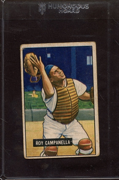 1951 BOWMAN 31 ROY CAMPANELLA POOR