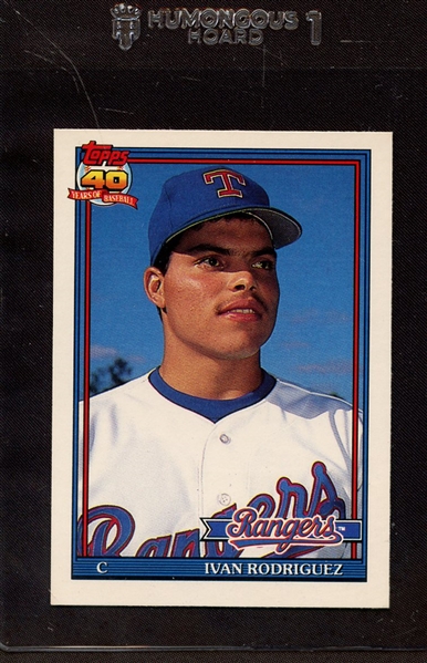 1991 TOPPS TRADED 101T IVAN RODRIGUEZ NM-MT