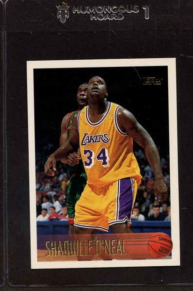 1996 TOPPS 220 SHAQUILLE O'NEAL NM-MT