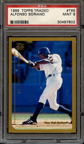 Alfonso Soriano 1999 Topps Prospects Series Mint Rookie Card #203