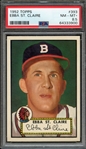 1952 TOPPS 393 EBBA ST. CLAIRE PSA NM-MT+ 8.5