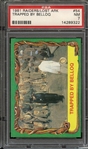 1981 RAIDERS OF THE LOST ARK 54 TRAPPED BY BELLOQ PSA NM 7