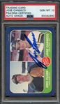 1986 FLEER 649 SIGNED JOSE CANSECO PSA/DNA AUTO 10