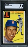1954 TOPPS 250 TED WILLIAMS SGC AUTHENTIC