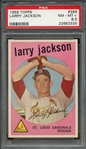 1959 TOPPS 399 LARRY JACKSON PSA NM-MT+ 8.5