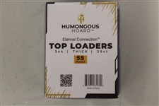 (200) Humongous Hoard 3" x 4" Premium Eternal Connection 55 Point Top Loaders