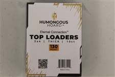 (50) Humongous Hoard 3" x 4" Premium Eternal Connection 130 Point Top Loaders